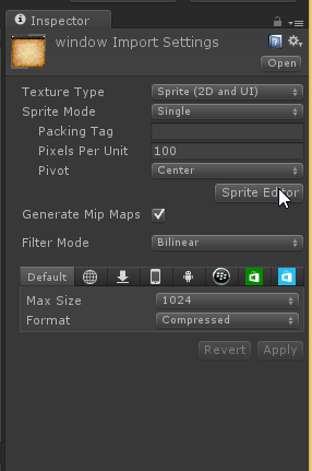 Sprite Editor